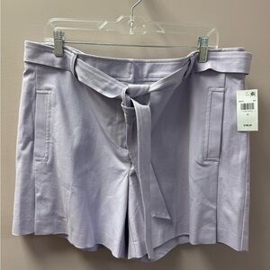 Lavender Trina Turk Women's Shorts with Tie Waist